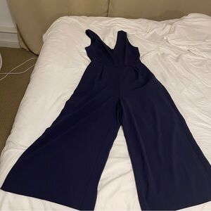 Aritzia blue jump suit size 6 navy
